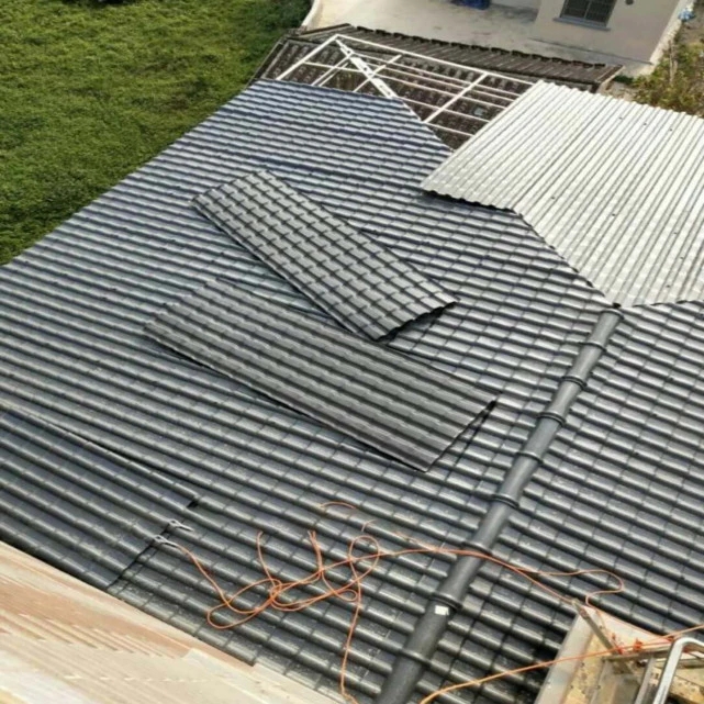 新型建筑材料合成樹脂瓦，新時(shí)代城市建設(shè)的屋頂瓦